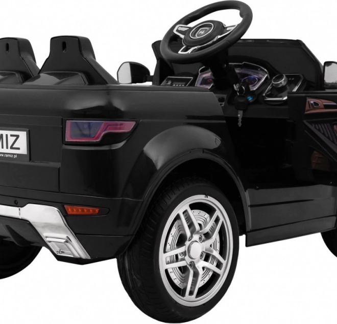 Elektrické autíčko sportovní Rapid Racer – Černé