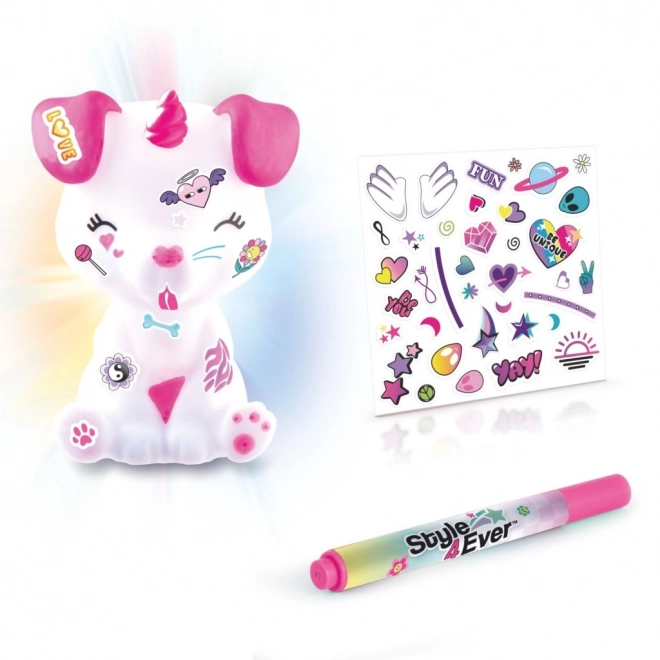 Svítící dekorační figurka STYLE4EVER mini deco, 8 barev