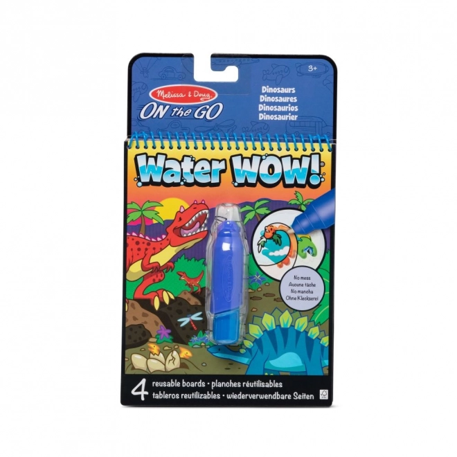 Vodní omalovánky dinosaurů - WaterWow