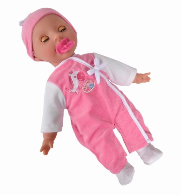 Panenka Laura s dětským žvatláním 38 cm