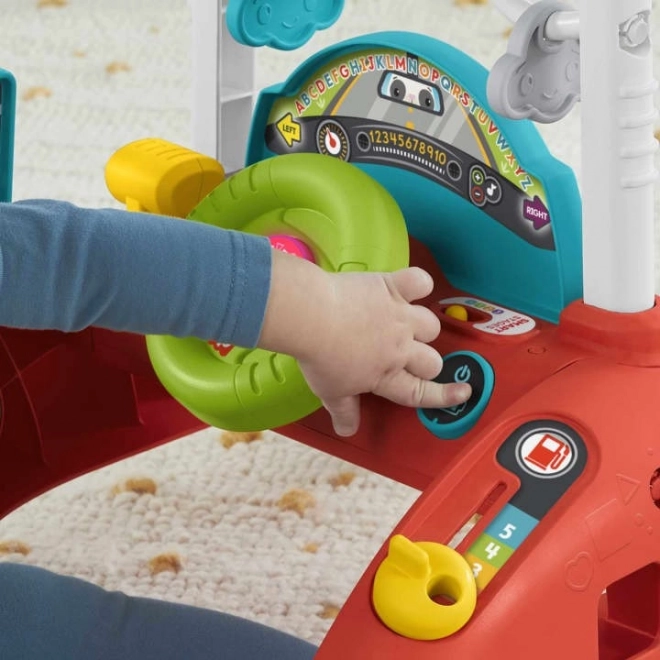 Fisher-Price uč se a směj! chodítko malého řidiče 2v1