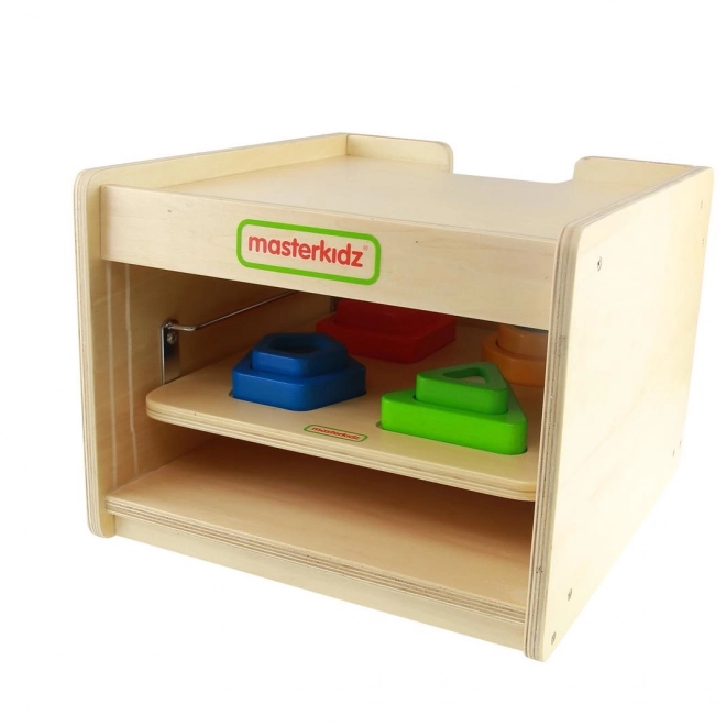 Dřevěná skříňka na tabule Masterkidz