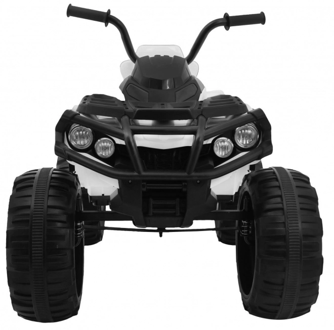 Čtyřkolka ATV 2,4GHz na baterie pro děti + Dálkové ovládání + Kola EVA + Rádio MP3 + Startování zdarma – bílá