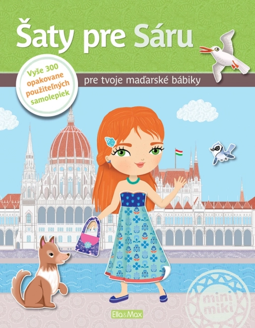 Šaty pro Sáru - Kniha samolepek