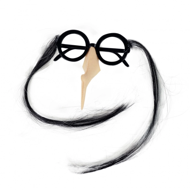 Čarodějnické brýle s nosem