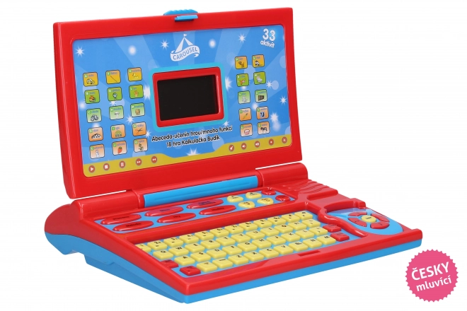Dětský mluvící laptop s českým obalem 24x19,5 cm