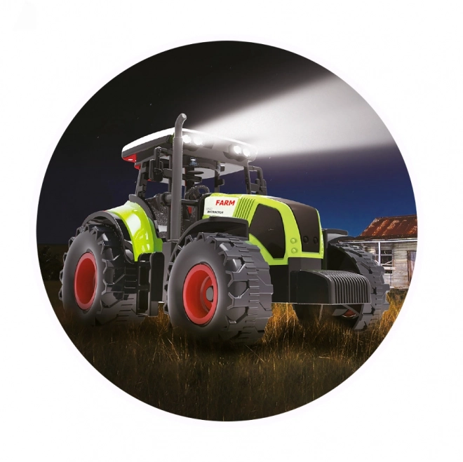 Traktor se zvukem a světlem