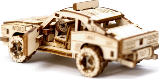 3D dřevěné puzzle - Policejní auto
