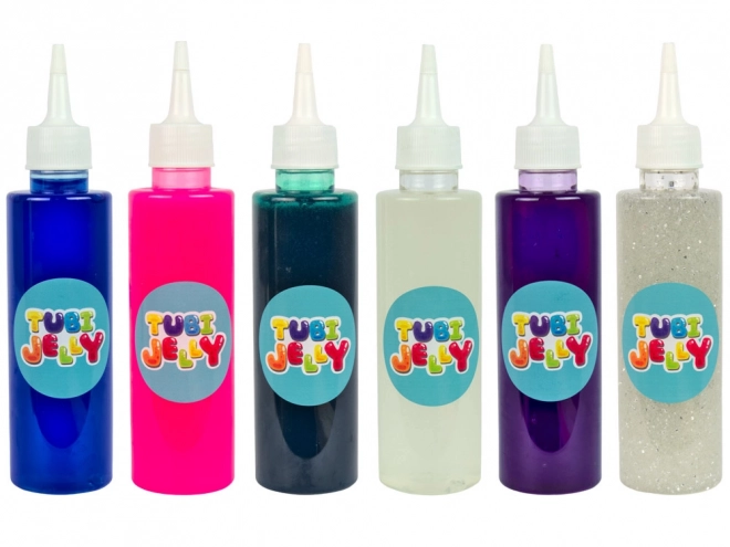 Tubi Jelly set 6 barev malé akvárium Mořská panna