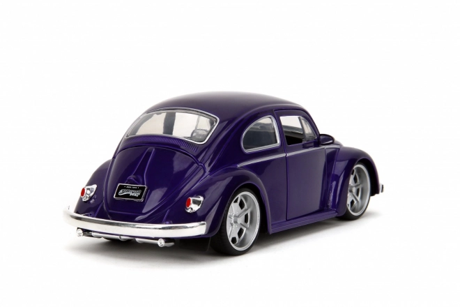Wednesday auto 1972 VW Beetle 1:24 a figurka Wednesday