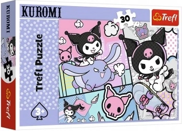 Puzzle Zábava s Kuromi 30 dílků