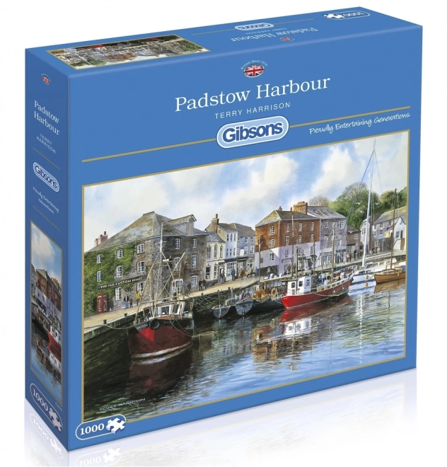 Puzzle Přístav Padstow 1000 dílků