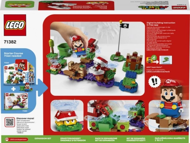 Hlavolam s Piraňovou Rostlinou - Rozšiřující Set LEGO Super Mario