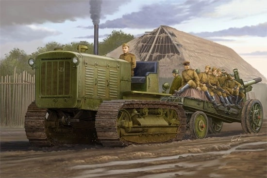 ChTZ S-65 ruský traktor model