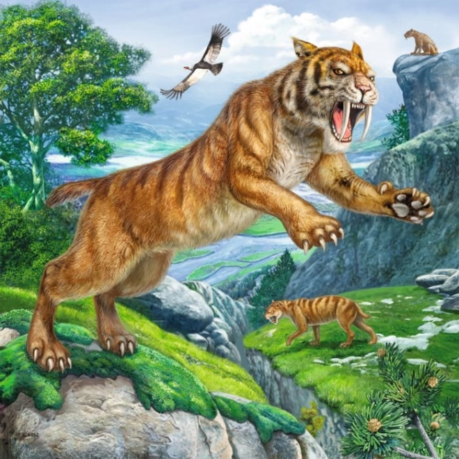 Dinosauři a čas 3x49 dílků