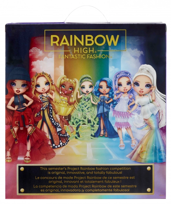 Rainbow High Fantastic Fashion Doll - Fialová - Violet Willow