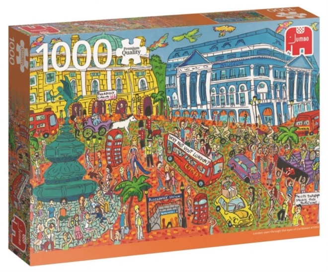Puzzle Piccadilly Circus Londýn 1000 dílků