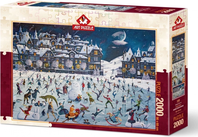 Puzzle Tanec na ledě 2000 dílků