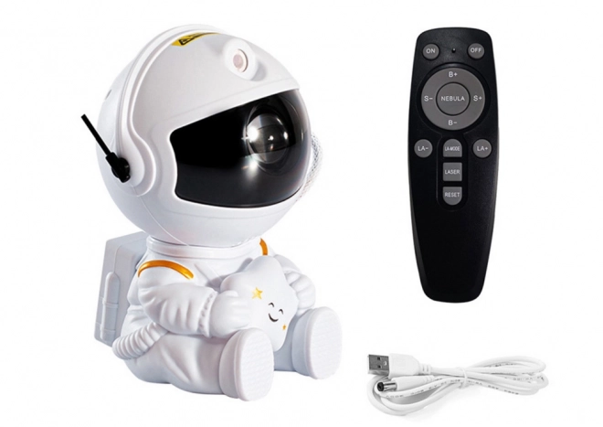 Dálkové ovládání USB projektoru LED Star Astronaut