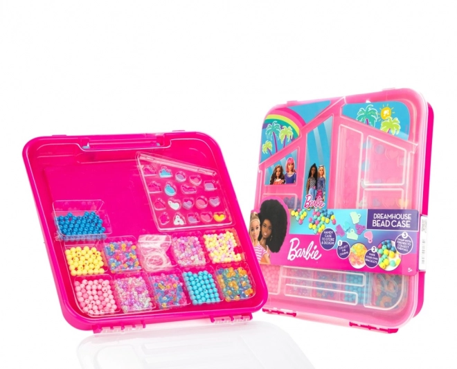 Sada na výrobu šperků v kufříku Barbie