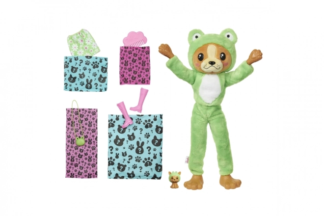 Panenka Barbie Cutie Reveal Dog Frog