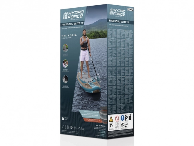 Hydro-Force Freesoul Elite 2v1 paddleboard s opěradlem