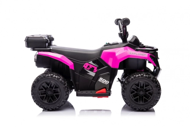 Dětská čtyřkolka na baterii GTS1155 - Růžová