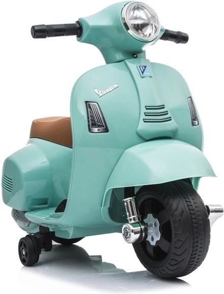 Dětský elektrický skútr Vespa GTS 300 Mini tyrkysový