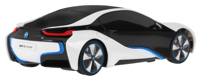 BMW i8 white RASTAR model 1:24 Auto na dálkové ovládání + 2,4 GHz dálkové ovládání