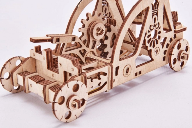 Mechanické 3D Puzzle Katapult Wood Trick