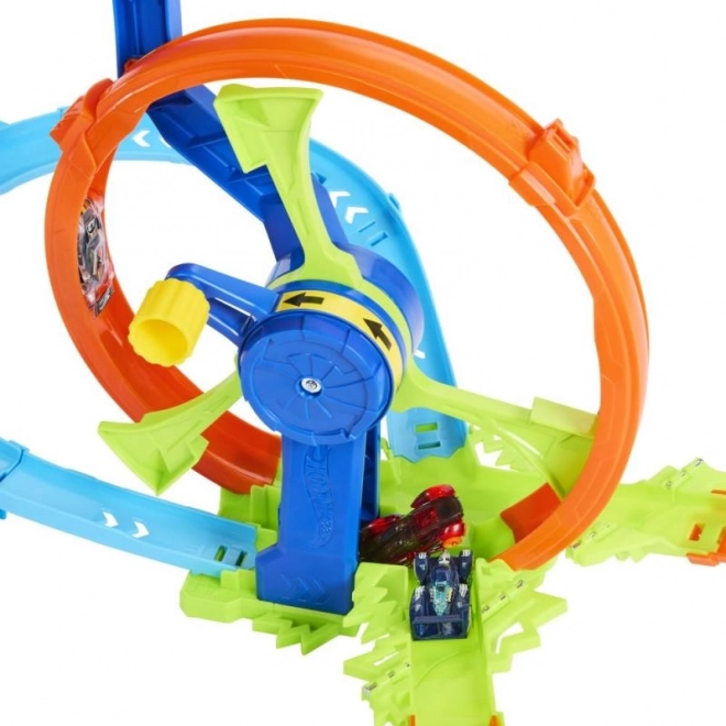 Dráha řetězový náraz Hot Wheels