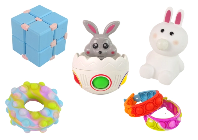 Nejoblíbenější fidget hračky v jednom setu
