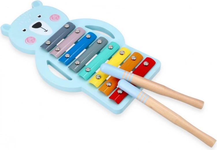 Roztomilý design medvěda