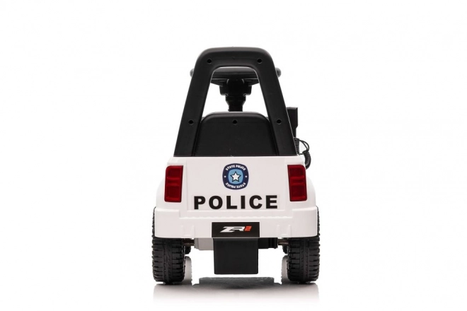 Dětské odrážedlo Police bílé