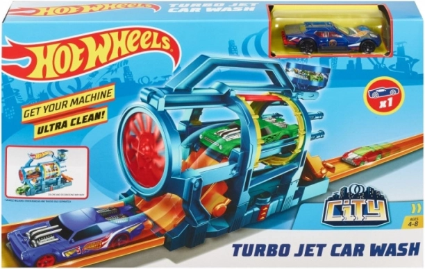 Hot Wheels turbomyčka – interaktivní mycí dráha pro autíčka