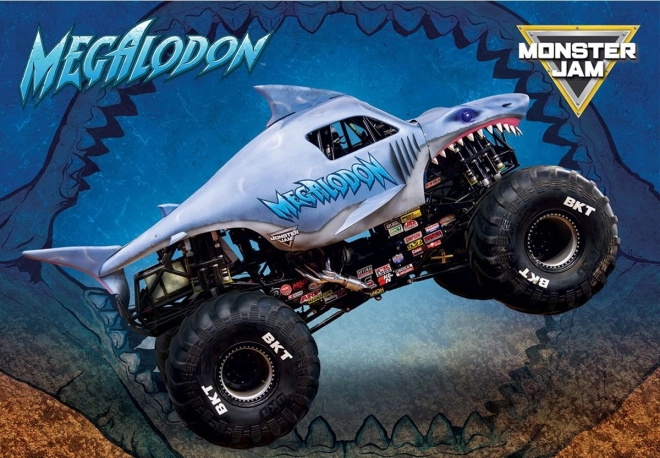 Puzzle EUROGRAPHICS v termoobalu Megalodon Monster Jam 100 dílků