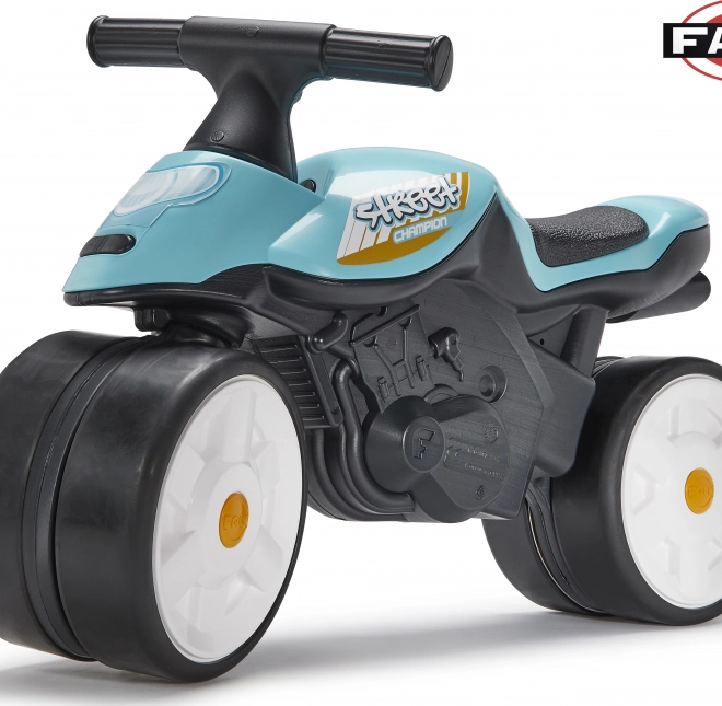 FALK Odrážedlo Baby Moto Team Bud Racing modrá