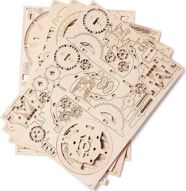RoboTime 3D dřevěné mechanické puzzle Obléhací balista
