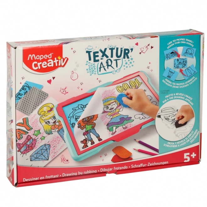 Texturové umění pro děti od 5 let Maped Creativ