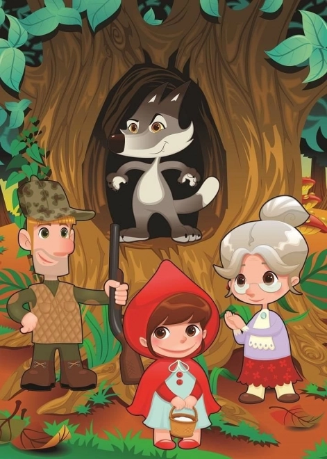 Puzzle Červená Karkulka 50 dílků