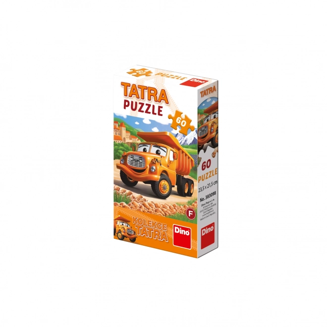 Puzzle Tatra nákladní auta 60 dílků