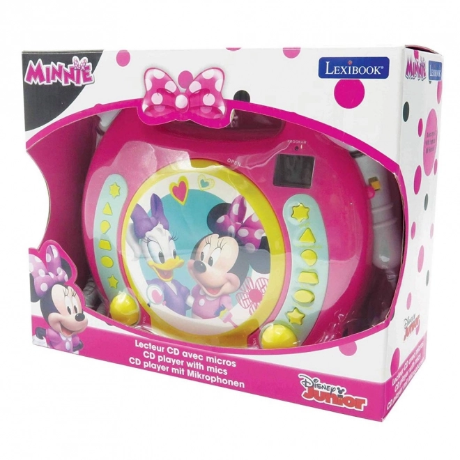 Přenosný CD přehrávač pro děti Minnie Mouse
