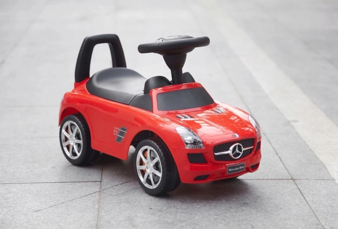 Dětské odrážedlo Mercedes-Benz SLS AMG červená
