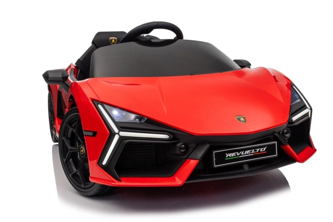 Dětské auto Lamborghini Revuelto červené