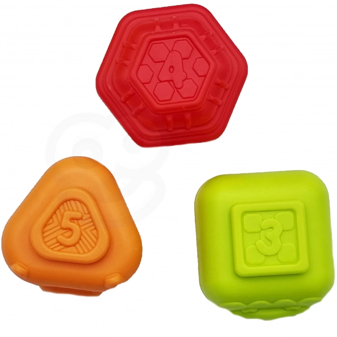 Elastická senzorická kostka WOOPIE pro děti se zvířátky