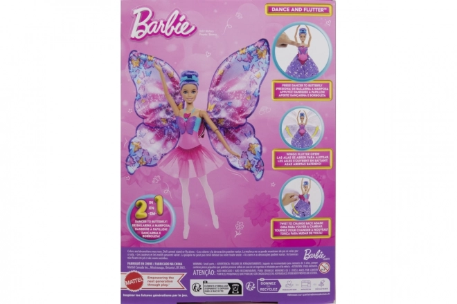Barbie Tanečnice s motýlími křídly HXJ10