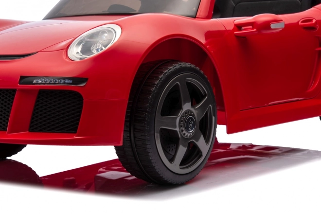 Dětské elektrické auto RUF CTR3 červené