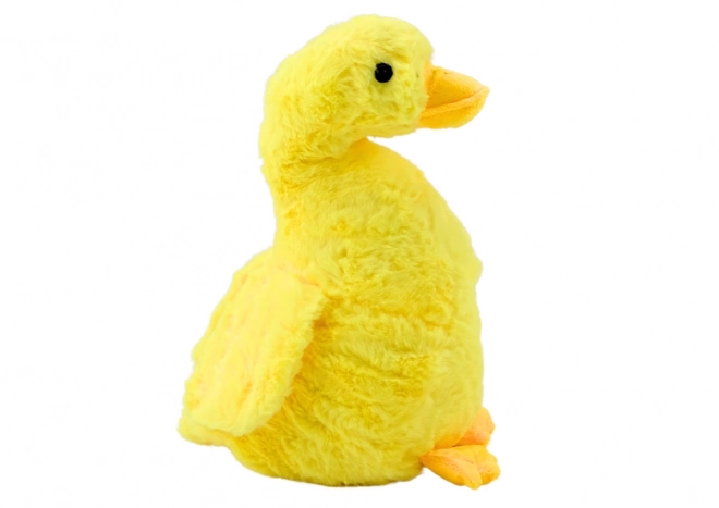 Plyšová žlutá husa 40 cm