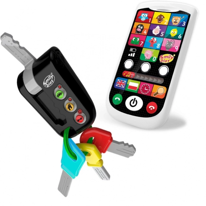 Interaktivní hračka Klíče a Smartphone