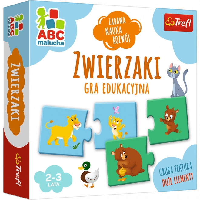 Edukativní hra zvířátka ABC Malucha od Trefl